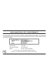 Preview for 3 page of NEC MultiSync MT1055 User Manual