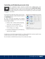 Preview for 4 page of NEC MultiSync P Series Quick Start Manual
