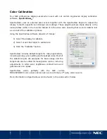 Предварительный просмотр 5 страницы NEC MultiSync P Series Quick Start Manual