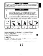Предварительный просмотр 3 страницы NEC MultiSync P212 User Manual