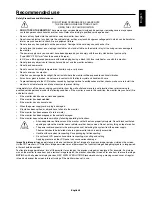 Предварительный просмотр 5 страницы NEC MultiSync P212 User Manual