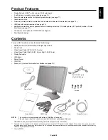 Preview for 7 page of NEC MultiSync P232W User Manual