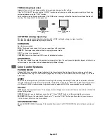 Preview for 15 page of NEC MultiSync P232W User Manual