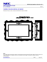 Preview for 2 page of NEC MultiSync P402 Installation Manual