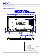 Preview for 4 page of NEC MultiSync P402 Installation Manual