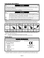 Preview for 4 page of NEC MultiSync P402 User Manual