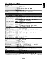 Preview for 39 page of NEC MultiSync P402 User Manual