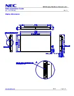 Предварительный просмотр 3 страницы NEC MultiSync P462 Installation Manual