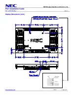 Preview for 4 page of NEC MultiSync P521 Installation Manual