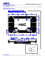 Preview for 4 page of NEC MultiSync P551 Installation Manual