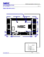 Предварительный просмотр 4 страницы NEC MultiSync P552 Installation Manual