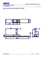 Предварительный просмотр 6 страницы NEC MultiSync P552 Installation Manual