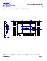 Предварительный просмотр 8 страницы NEC MultiSync P552 Installation Manual