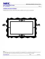 Preview for 2 page of NEC MultiSync P553 Installation Manual