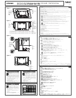 Предварительный просмотр 1 страницы NEC MultiSync P701 Quick Start Manual