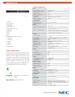 Preview for 2 page of NEC MultiSync P702 Specifications