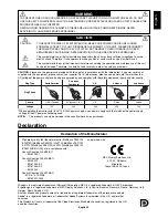 Preview for 3 page of NEC MultiSync PA231W User Manual