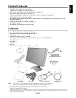 Preview for 5 page of NEC MultiSync PA231W User Manual