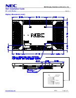 Preview for 4 page of NEC MultiSync S521 Installation Manual