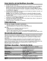 Preview for 7 page of NEC MultiSync Soundbar User Manual