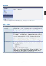 Предварительный просмотр 111 страницы NEC MultiSync UN462A User Manual