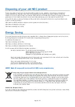 Preview for 135 page of NEC MultiSync UN462A User Manual