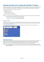 Preview for 62 page of NEC MultiSync UN552 User Manual