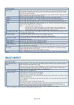 Preview for 112 page of NEC MultiSync UN552 User Manual