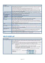 Preview for 116 page of NEC MultiSync UN552 User Manual