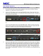 Preview for 2 page of NEC MultiSync UN552S-TMX9P Quick Start Manual
