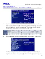 Preview for 6 page of NEC MultiSync UN552S-TMX9P Quick Start Manual