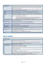 Preview for 112 page of NEC MultiSync UN552V User Manual