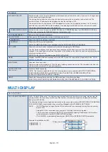 Preview for 116 page of NEC MultiSync UN552V User Manual