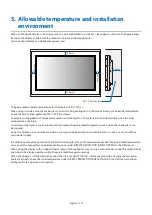 Preview for 10 page of NEC MultiSync UX552 Installation Manual
