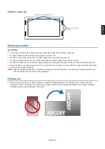 Preview for 15 page of NEC MultiSync UX552 User Manual
