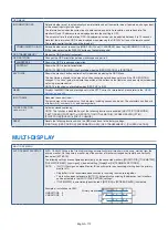 Preview for 116 page of NEC MultiSync UX552 User Manual