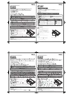 NEC MultiSync V321 Installation Instructions preview