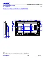 Preview for 7 page of NEC MultiSync V422 Installation Manual