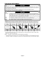 Предварительный просмотр 4 страницы NEC MultiSync V422 User Manual