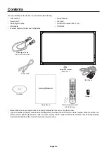 Preview for 6 page of NEC MultiSync V423-TM User Manual