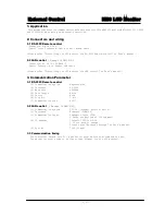 Предварительный просмотр 1 страницы NEC MultiSync V461 Communications Manual