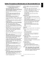 Preview for 5 page of NEC MultiSync V462 User Manual