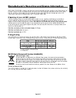 Preview for 43 page of NEC MultiSync V462 User Manual