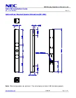 Preview for 7 page of NEC MultiSync V463-TM Installation Manual