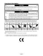 Предварительный просмотр 4 страницы NEC MultiSync V463 User Manual