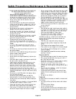 Предварительный просмотр 5 страницы NEC MultiSync V463 User Manual