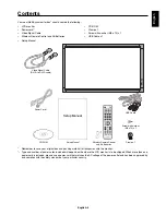 Предварительный просмотр 7 страницы NEC MultiSync V463 User Manual