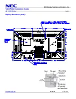 Предварительный просмотр 4 страницы NEC MultiSync V484 Installation Manual