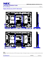 Предварительный просмотр 5 страницы NEC MultiSync V484 Installation Manual