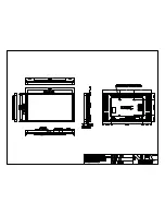 NEC MultiSync V551 Dimensional Drawing preview